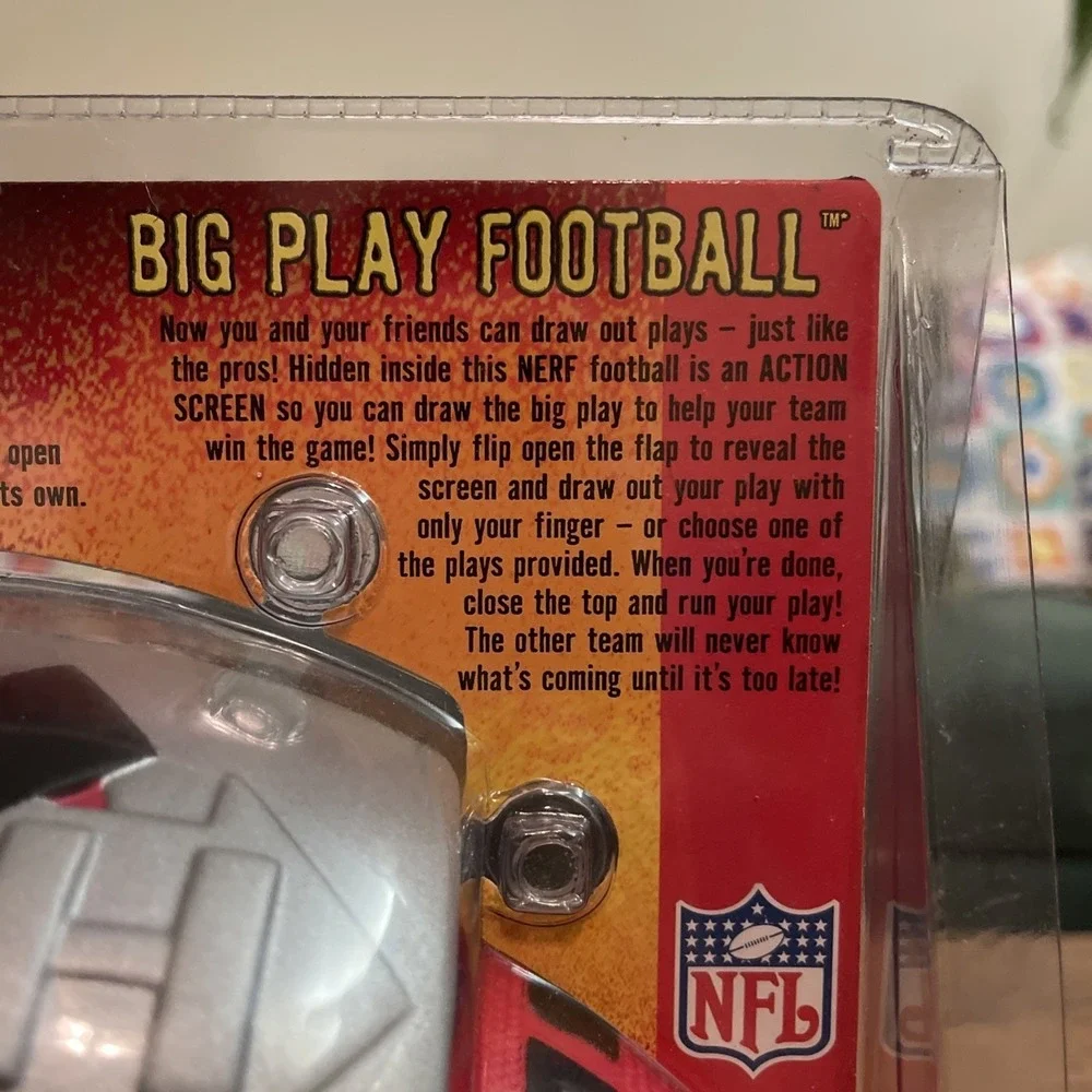 Vtg 2003 Nerf Big Play Michael Vick Football Rare Play calling / Route Panel NEW